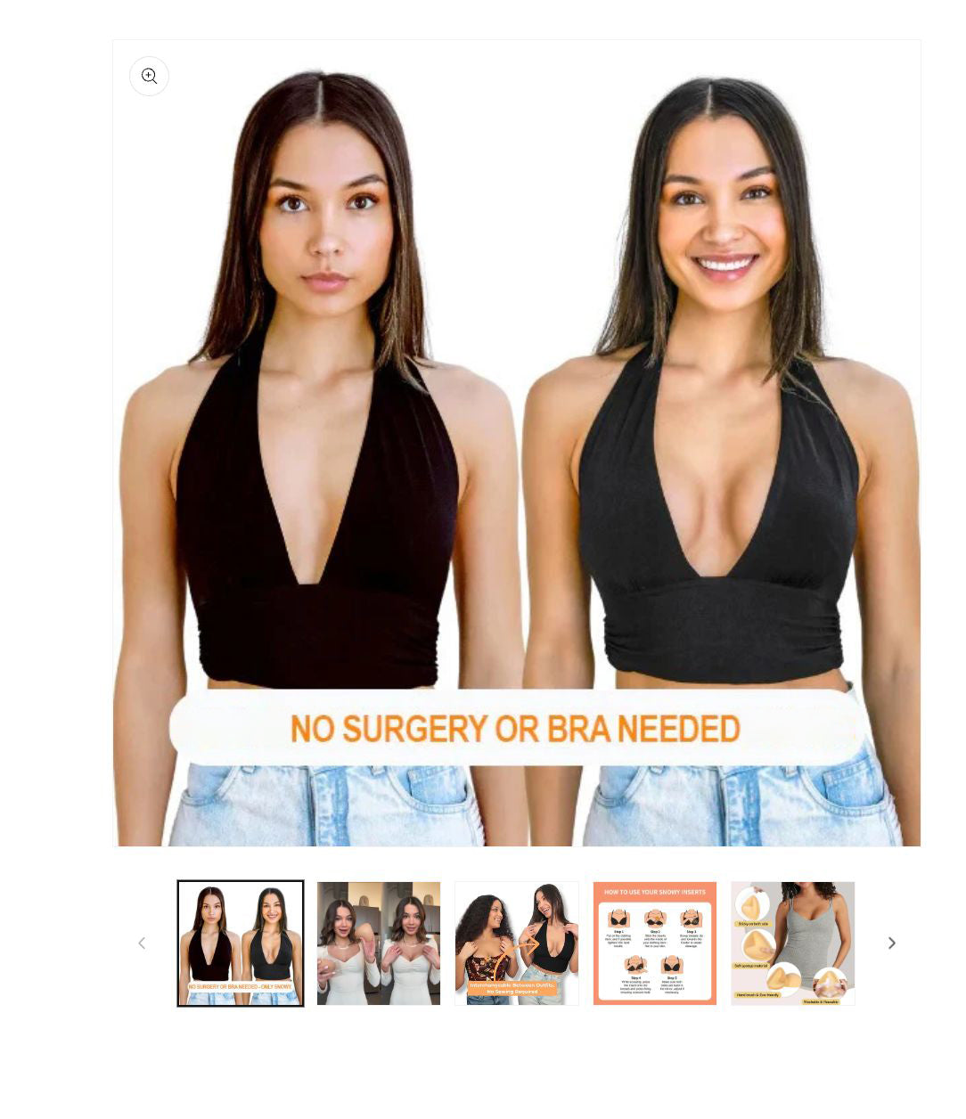 Shop Tatas Double-Sided Adhesive Push-Up Bra Inserts