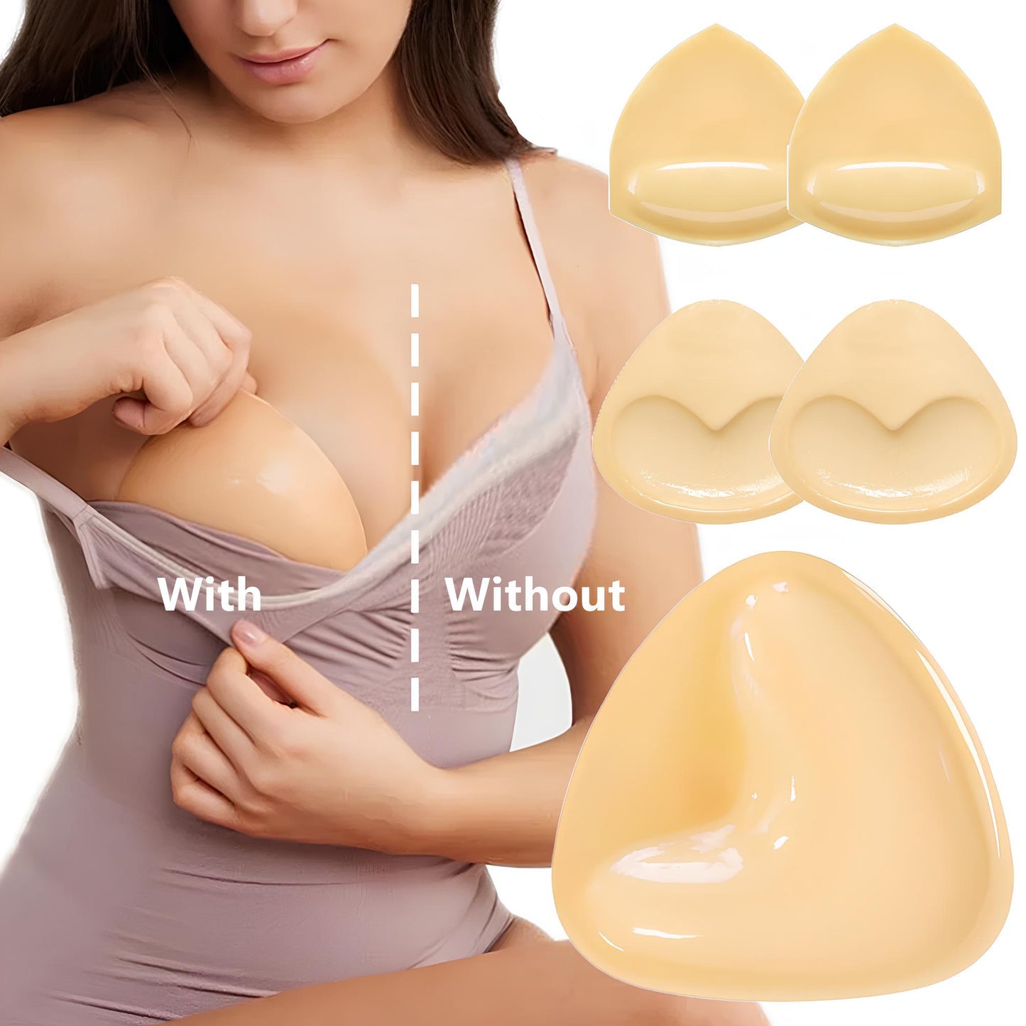 Shop Tatas Double-Sided Adhesive Push-Up Bra Inserts